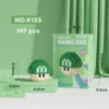 K125 Daruma Egg Green Mushroom 147PCS