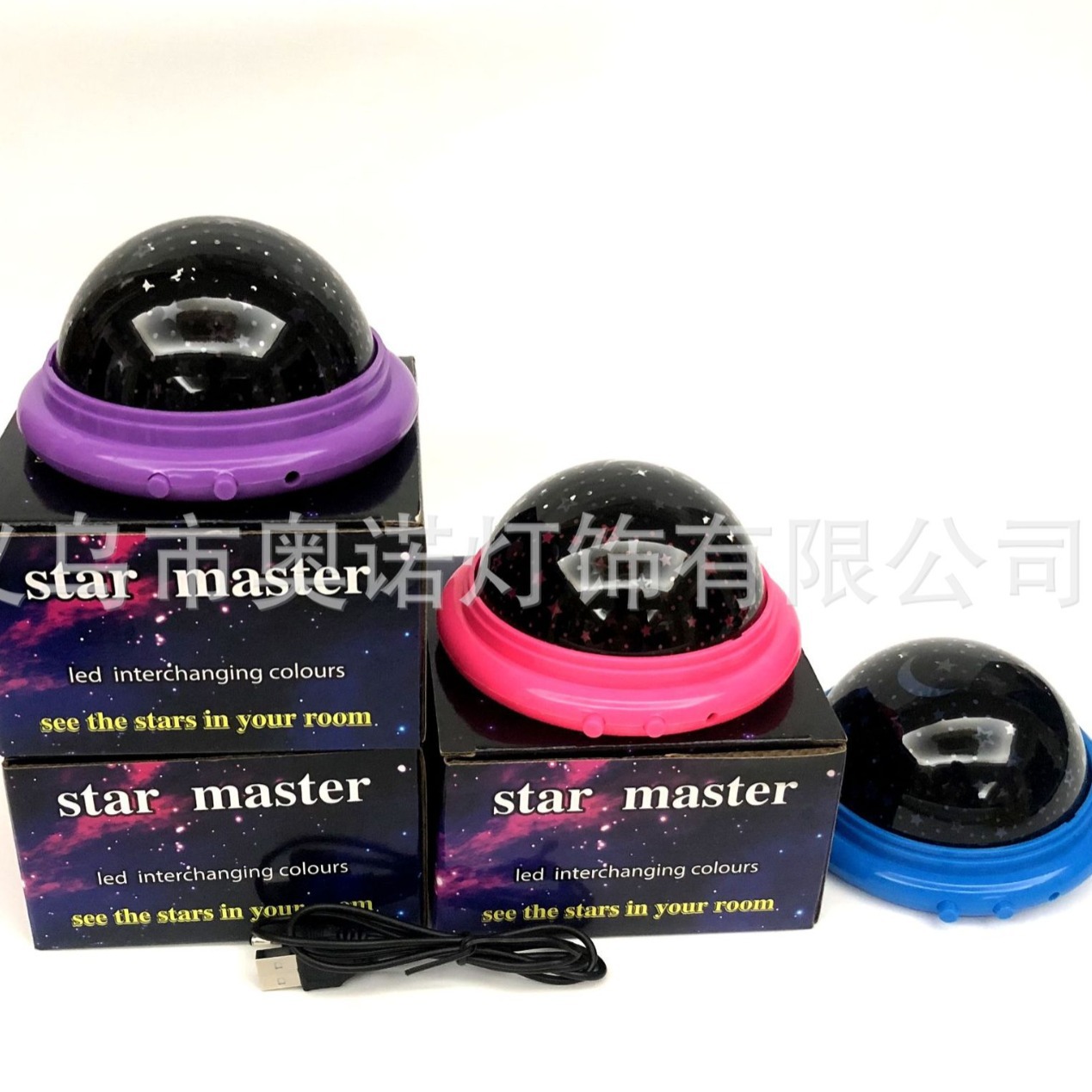 Directo de fábrica al por mayor transfronterizo nueva proyección exótica colorido sueño romántico Mini tamaño pequeño luz estrellada