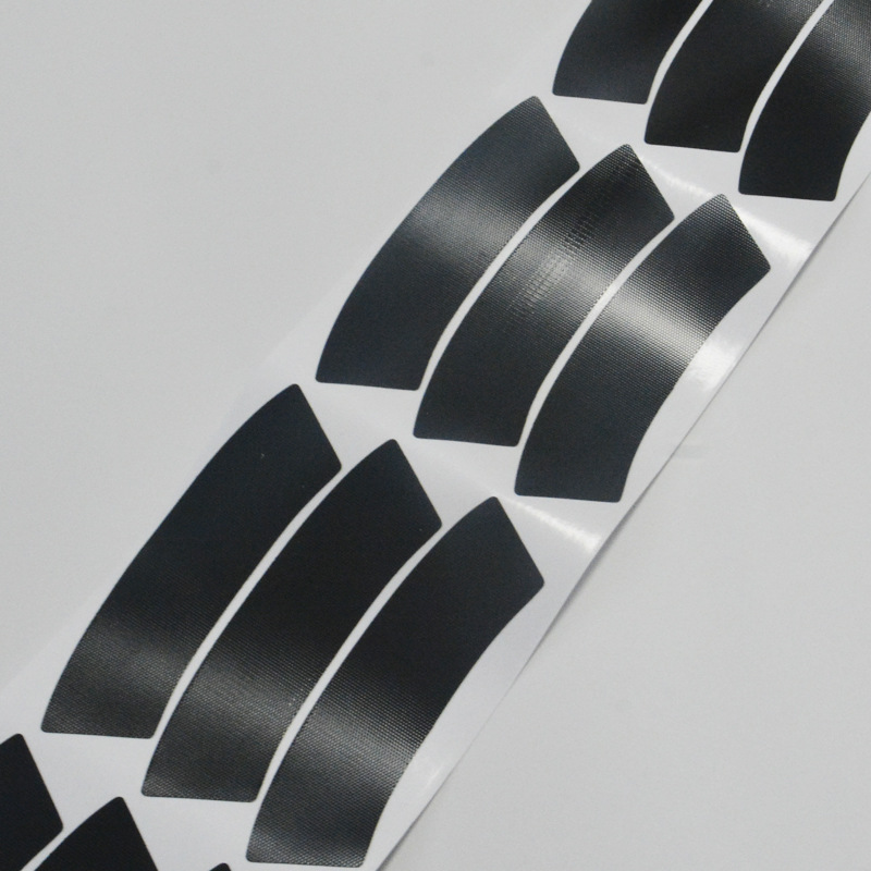 工厂VR眼镜射出钩海绵贴黑色背胶贴片强粘力自粘背胶贴批发魔术贴