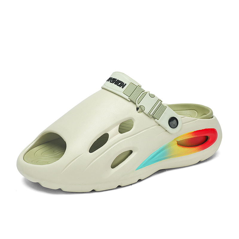 Zapatos de hombre transfronterizos de verano nuevo estilo antideslizante y resistente al desgaste, deportes juveniles, ocio, chanclas, sandalias de playa de doble uso