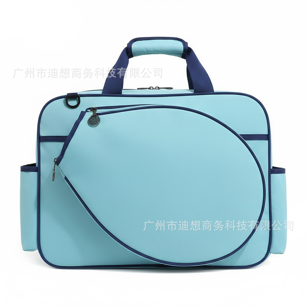Bolsa de tenis de hombro doble bolsa de gran capacidad un hombro almacena bolsa de pelota de alta cara para mujeres bolsa de bádminton image 5