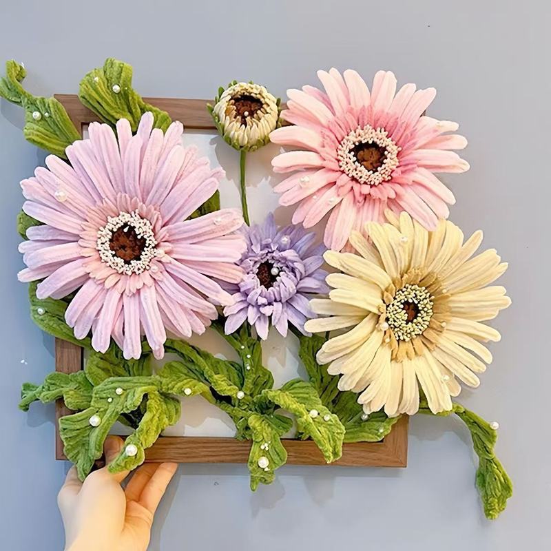 スズランの花の額縁ブーケ、手作りDIY素材パック、誕生日プレゼント、組み立て式、クリエイティブで爽やかなスズラン|undefined