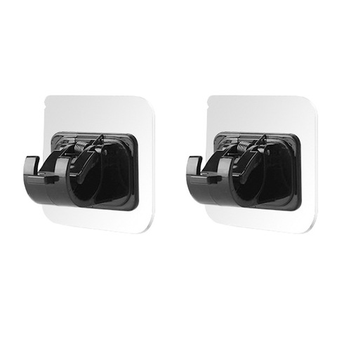 Curtain rod hook hanging hook buckle towel rod punch-free curtain rod fixed clip wall sticky hook curtain rod hook creative