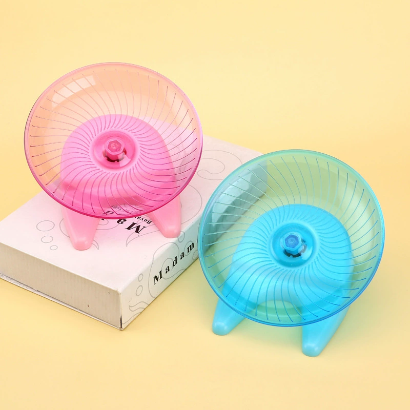 Hamster running wheel quiet UFO wheel golden hamster exercise device guinea pig sport disc small pet toy