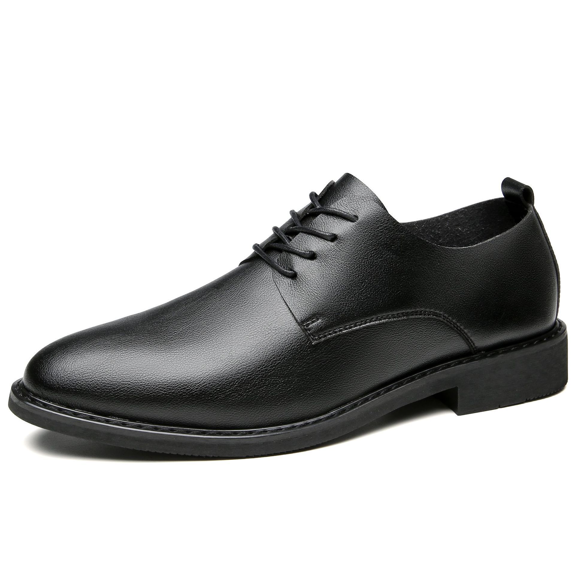 2026 New Spring/Summer Formal Leather With Internal Height Increase, Business Casual Men's Shoes, Youth Comfortable Sole_vogvips.com