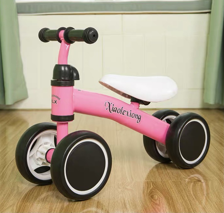 Children's Balance Scooter Gift Scooter Walker 1 To 3 Years Old Baby Yo-yo Car Four-wheel Balance Scooter Walker