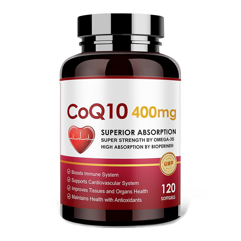 外贸热销品 辅酶Q10软胶囊Coenzyme COQ10softgels 60粒 支持OE M|undefined