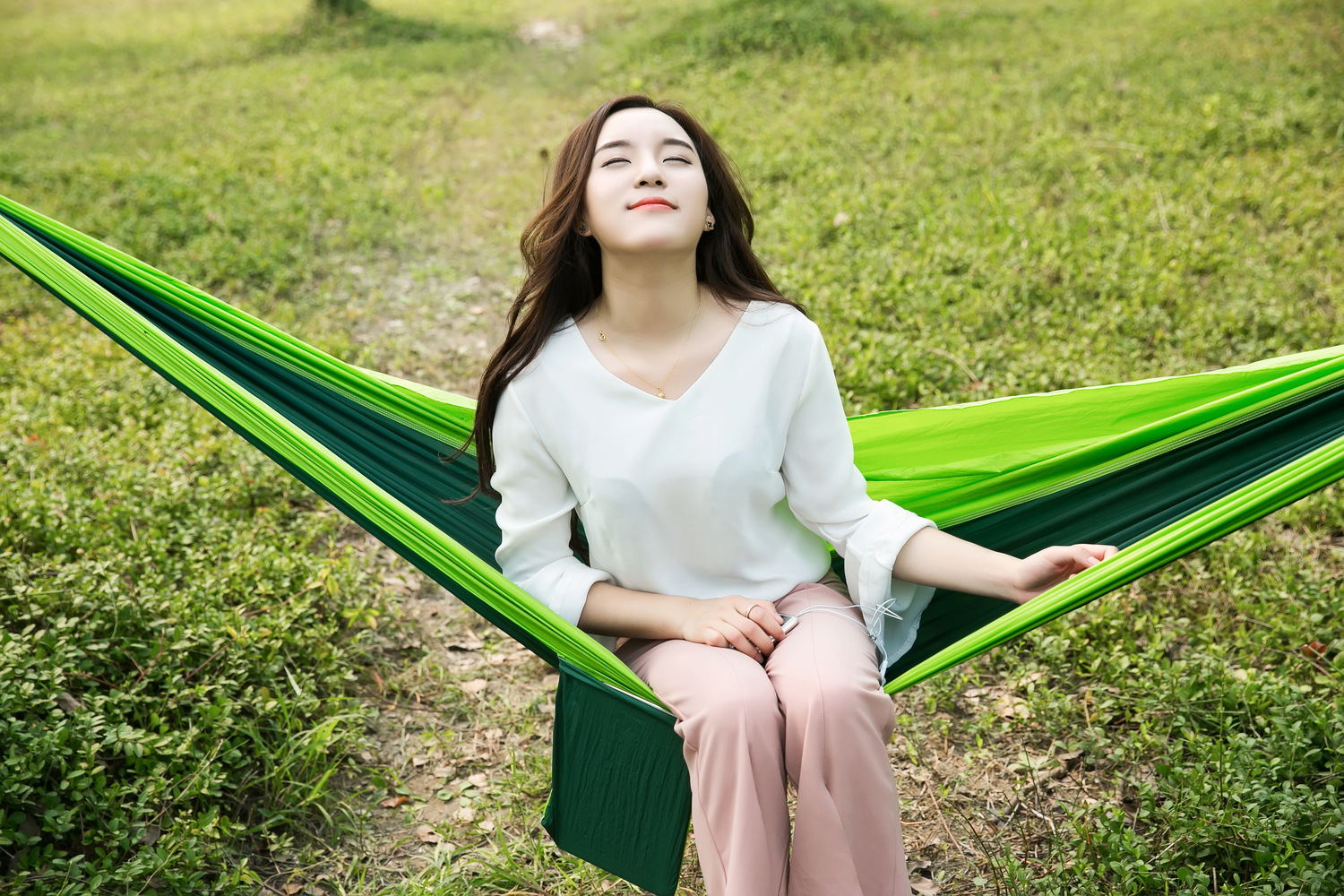 230*90CM 과일 녹색과 짙은 녹색 로프 스타일
