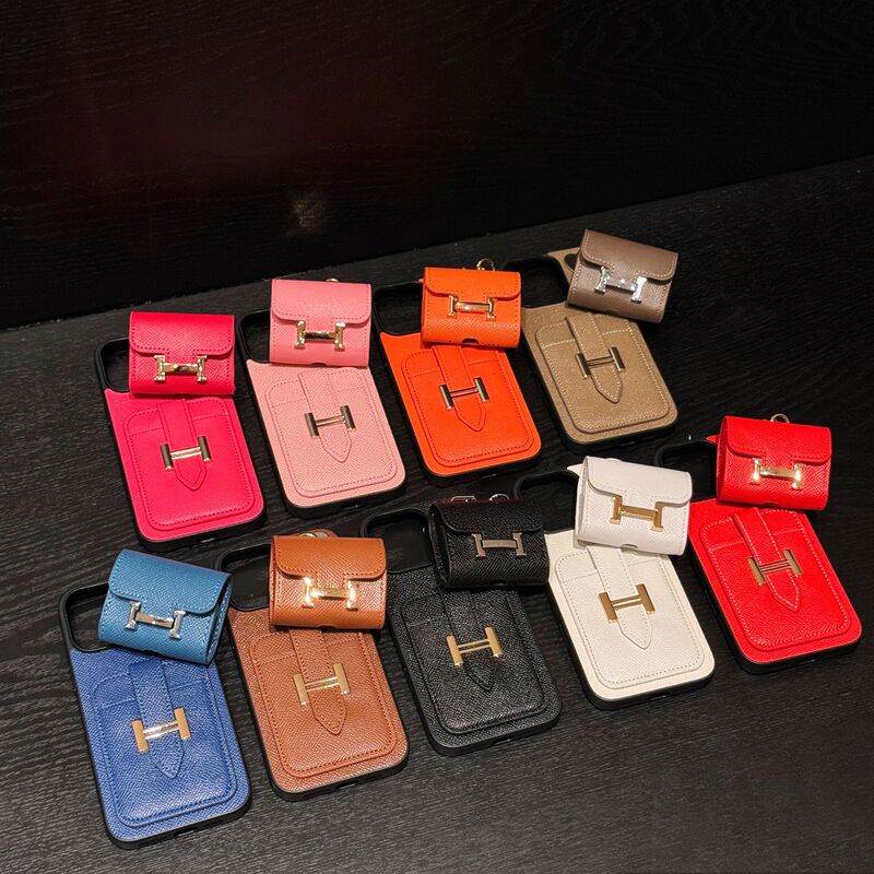 Suitable for Apple 17Pro Card-Inserting Mobile Phone Case, Luxury 14 Women's All-Inclusive Protective Cover 12/13Pro Simple Anti-Fall