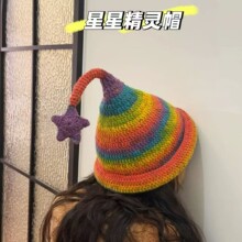 �ʺ�ɫ���`ñë���ֹ�����diy���ϰ��h���Ů��Ů��ñ�Y��