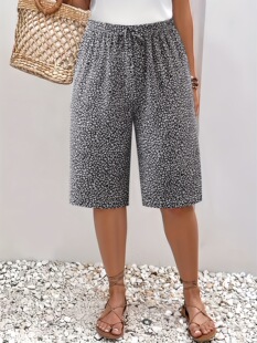 V 72291 Casual Spotted Culottes ���c�߷�ѝ �羳�W�����R