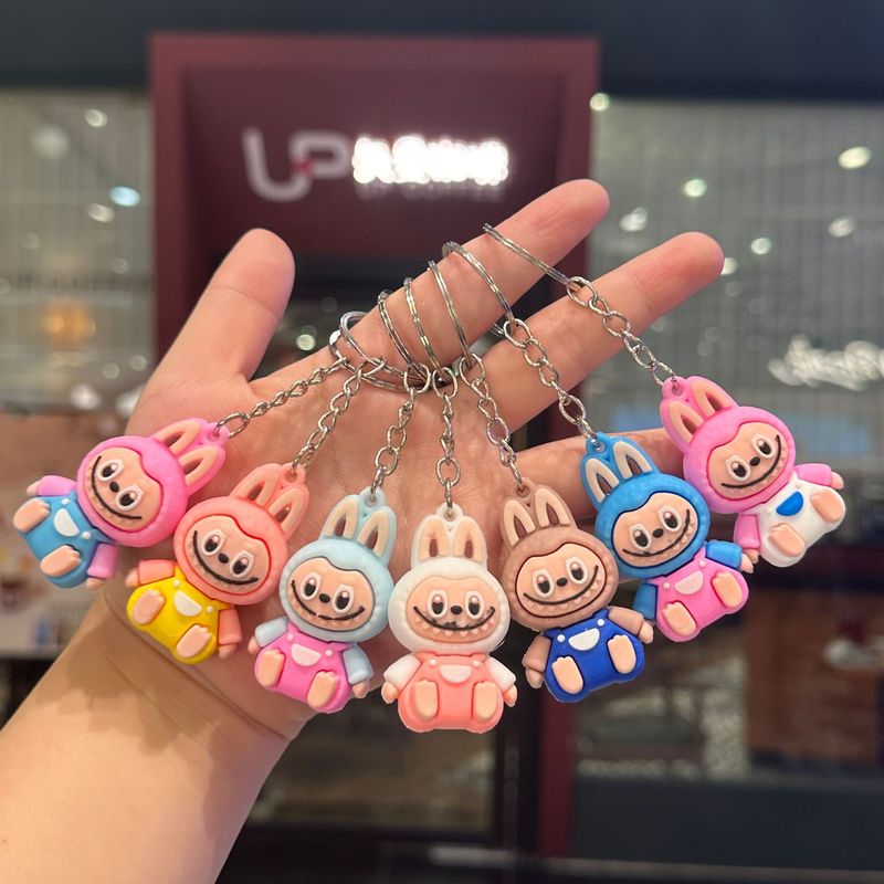 クロスボーダー漫画の出っ歯少年リトルシープキーホルダーかわいいバッグペンダントカップルギフトペンダント車のキー卸売|undefined