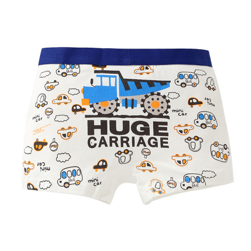 Children's underwear baby baby cotton boxer briefs antibacterial breathable boy shorts medium and large children's boxer briefs wholesale