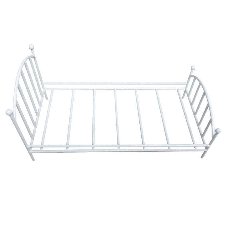 Cama Pequeña de Hierro para Casa de Muñecas OB11 de Metal
