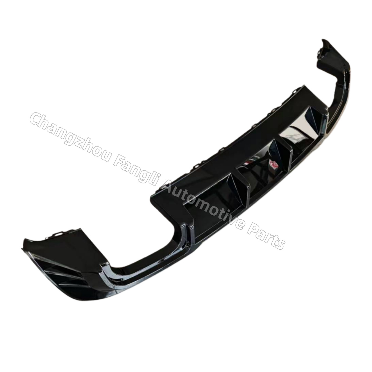 Cross-Border Exclusive Supply for 17-19 Model Audi A3/S3 Rear Lip with Carbon Fiber Pattern, Installation Without Damage to Original Holes
