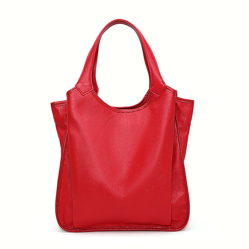 Women's Handbags 2026 New Arrival Top Grain Cowhide Shoulder Bag Fashion Versatile Large Capacity Tote Bag - Thumbnail 7