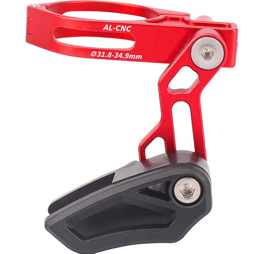 Mountain bike chain stabilizer, downhill bike universal chain guide, positive and negative tooth single disc anti-drop chain guard