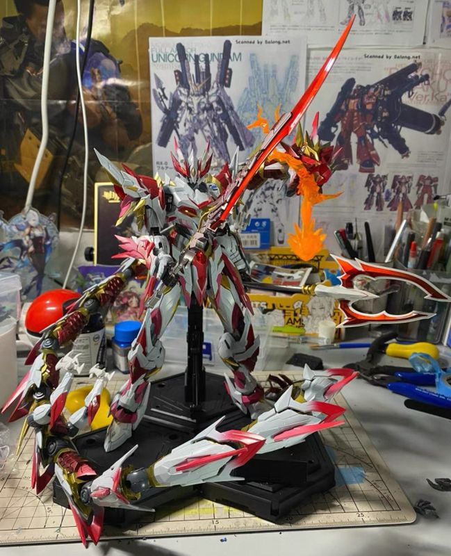 大班模型动漫摩动核敖丙吕布曹仁白雪姬机甲拼装手办玩具盲盒随机|undefined