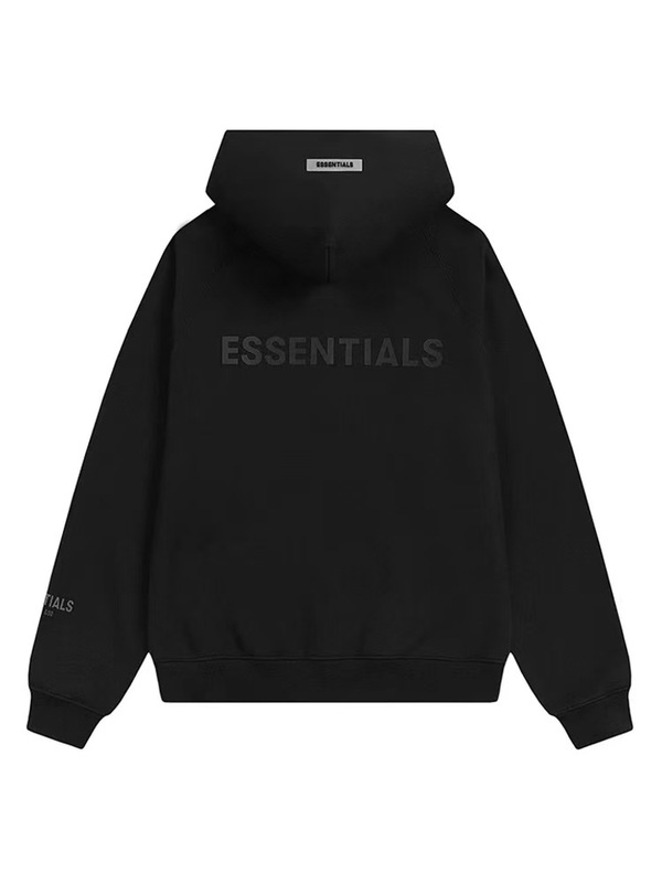 20-ESSENTIALS-款  跨境 秋冬款美式高街复线加绒连帽拉链卫衣|undefined