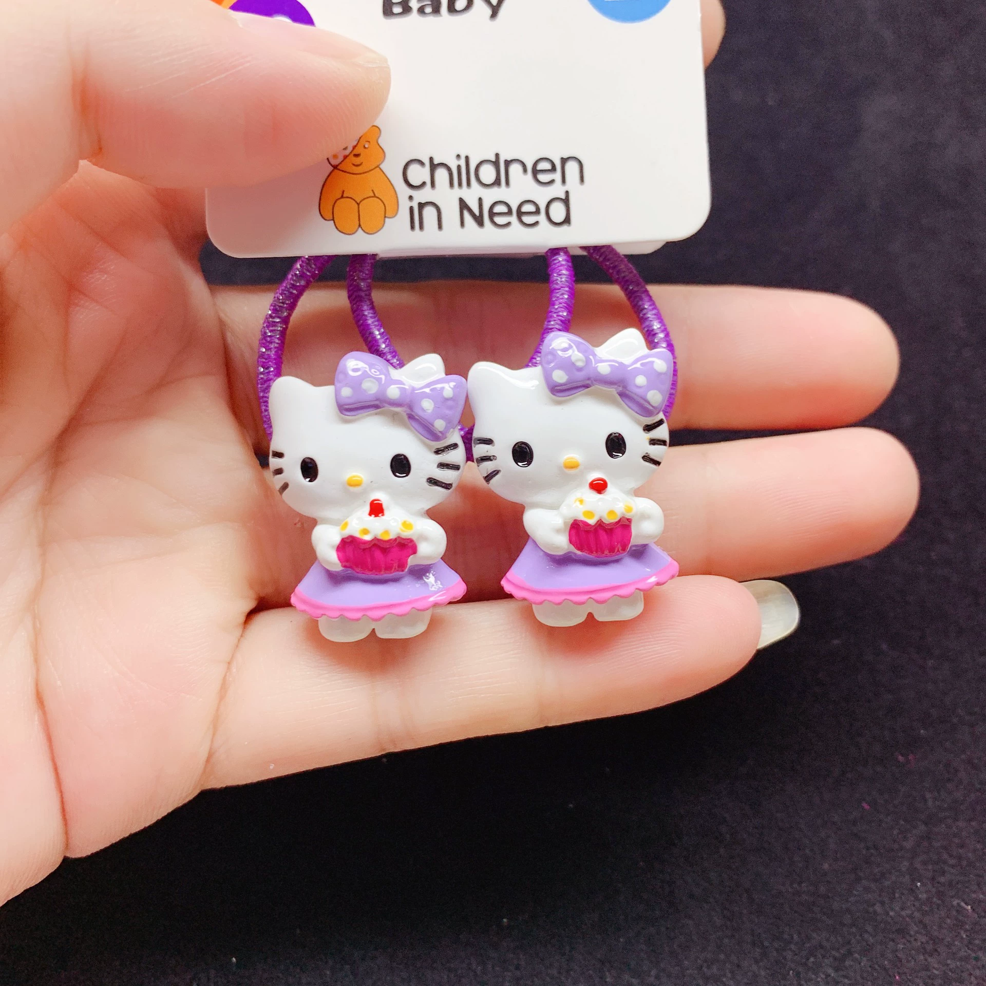 Hello Kitty, мультяшная милая заколка для волос, аксессуар, для челки, бережные невредящие волосы шпильки