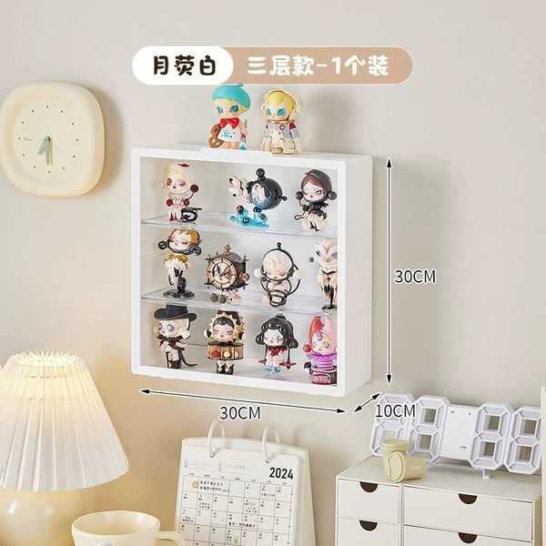 1 pack [Yueying white three-layer] adjustable partition