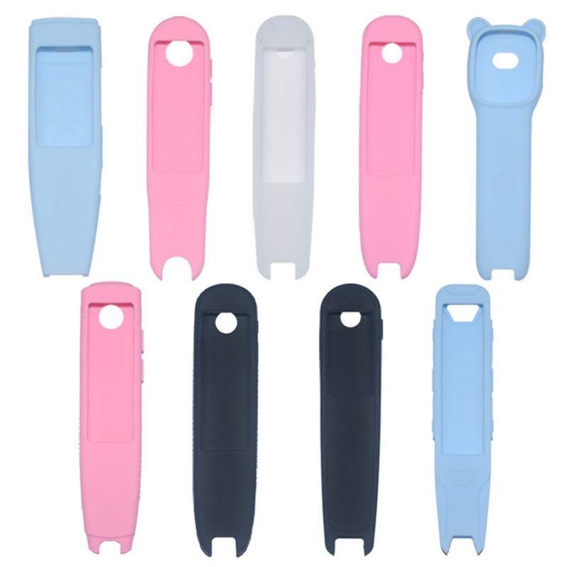 适用儿童翻译点读笔保护套阿尔法蛋小度网易扫描笔防摔硅胶套批发