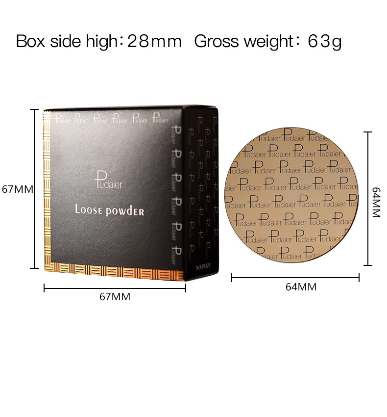 European and American Makeup Matte Pearlescent Powder High Gloss Cosmetic Powder Concealer Setting Powder Honey Powder_voghion.com