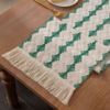 New cotton woven table flag, Su Su Jie color festival decorative long tablecloth shoe cabinet Xuanguan cabinet Gabamazon