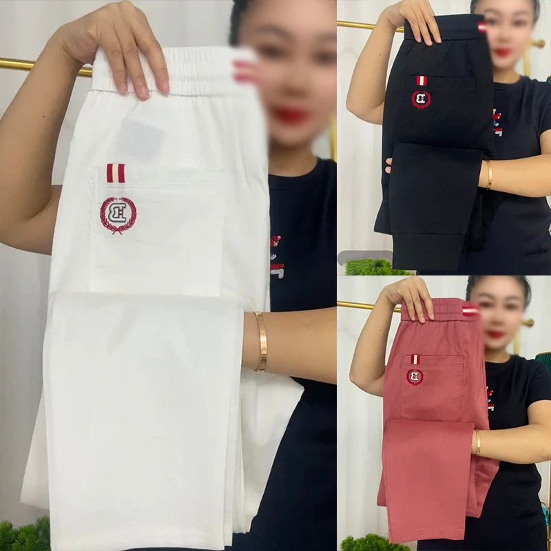 [High-End Quality] Men's Summer Sports Leggings, Fashionable and Versatile, Trendyy Loose Thin Boxer Casual Pants