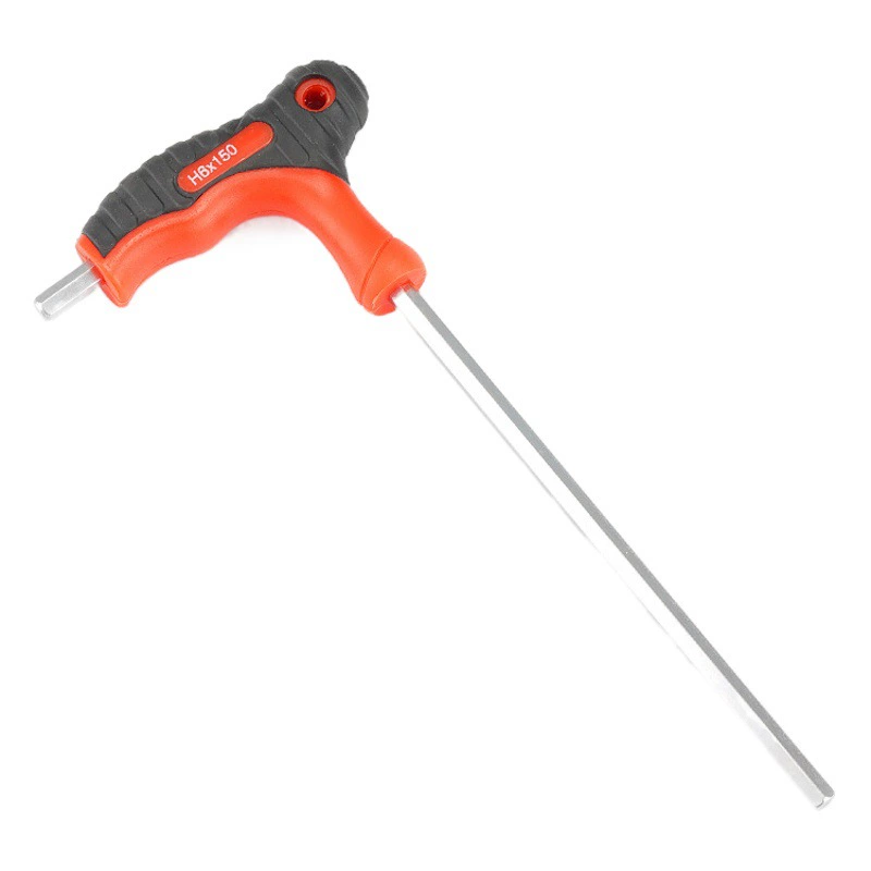 Хромованадиевая сталь, закаленный и длинный Т-образный шестигранный ключ, костыли, 7-образная резиновая ручка, пластиковая ручка, шаровая головка, шестигранная