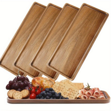 Z 36920 Solid Wood Cake Pastry Plate ʵľ���������