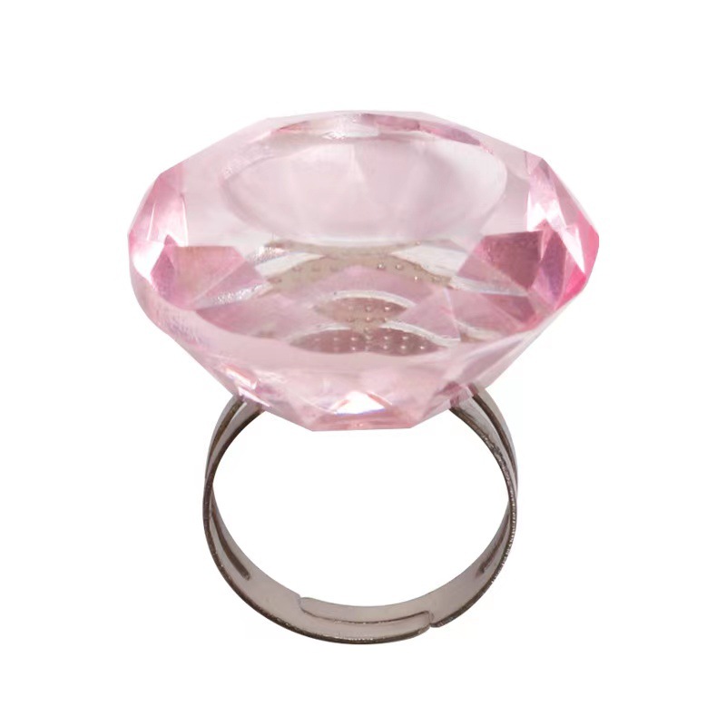 Suministro directo transfronterizo de pestañas, pegamento de plantación, soporte de anillo de cristal especial, soporte de anillo de pegamento de tamaño ajustable, soporte de anillo de pegamento