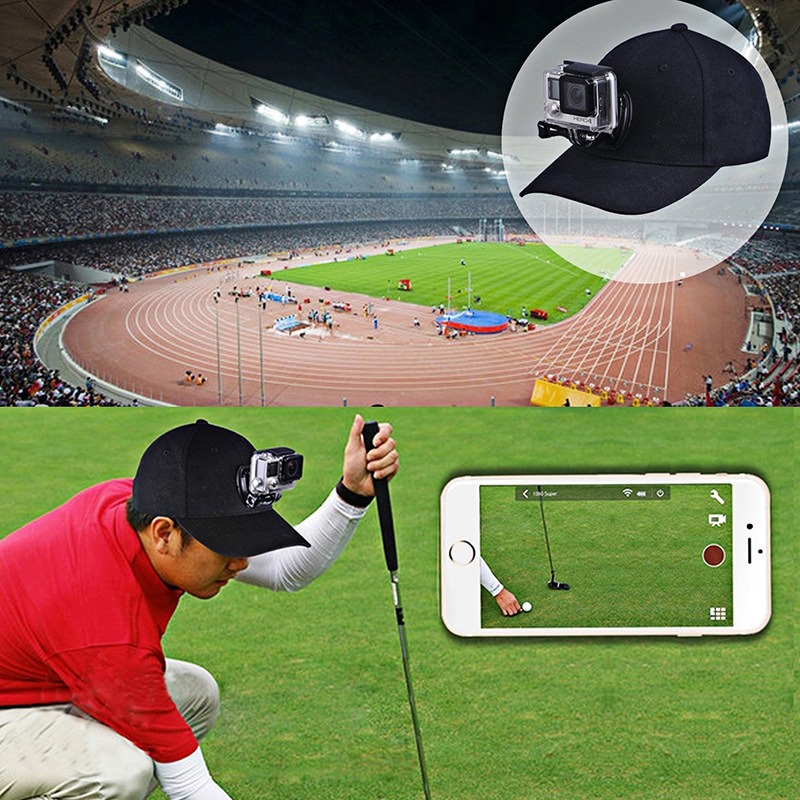 PULUZ Fat Cow DJI Osmo Acción accesorios Gopro accesorios Dajiang hat Free J-type seat