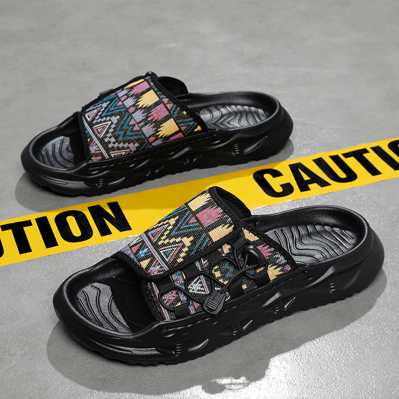 Zapatos de hombre invierno 2025 nuevo nicho Zhongshan impresión conchas zapatos planos deportivos casuales zapatos de moda versátiles