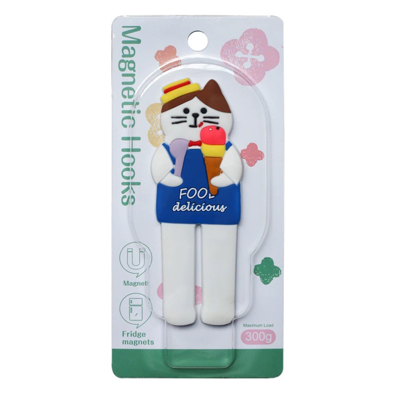 Творческая личность Весенняя Прогулка семейная серия магнитная наклейка на холодильник украшения для хранения мелких предметов бесшовный крючок