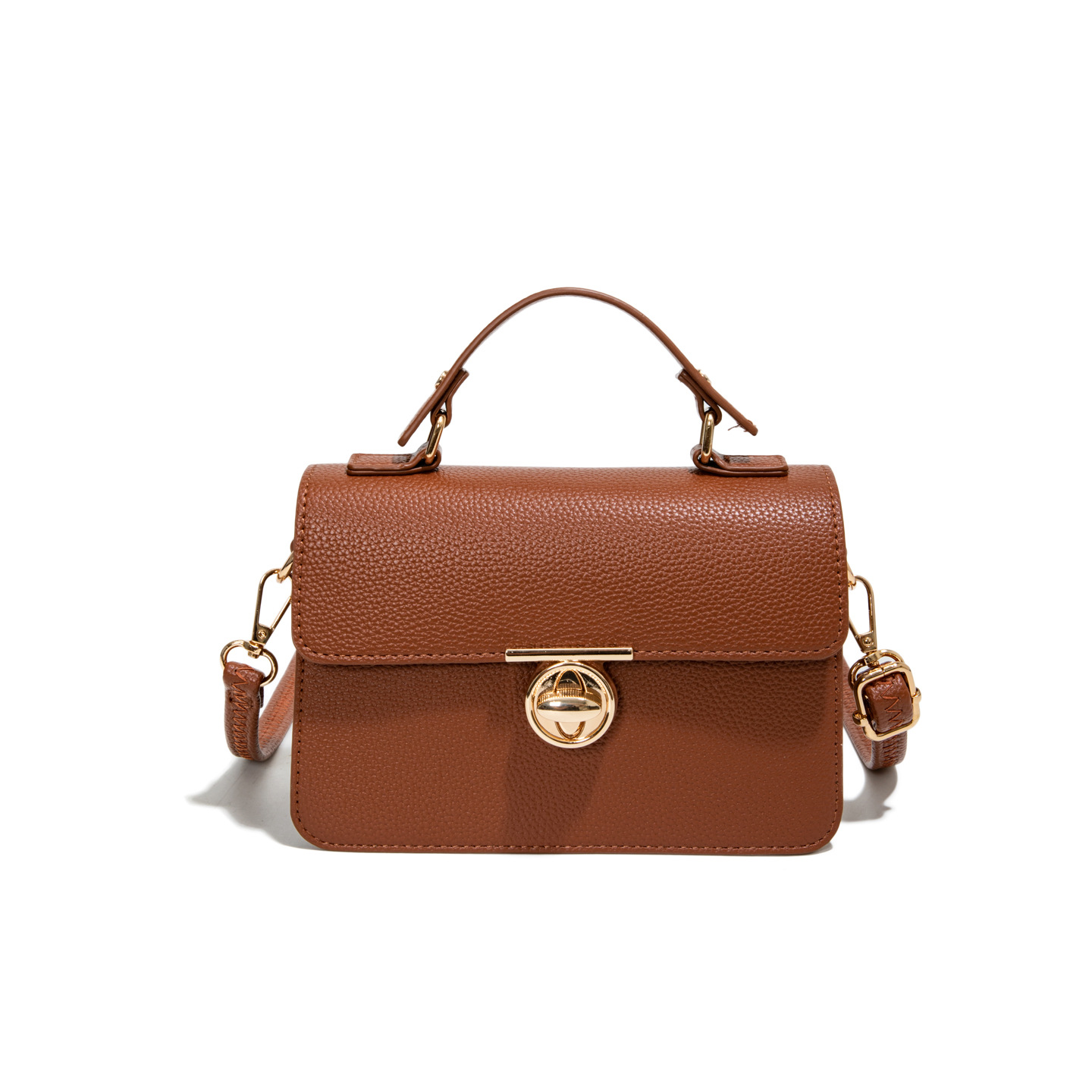 Bolso de mochila para mujeres 2025, nuevo tipo transfronterizo de lichi, bolso de mano cuadrado, sensación de alto nivel, lujo ligero, bolso de hombro universal