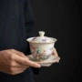 功夫仿古家用泡茶盖碗