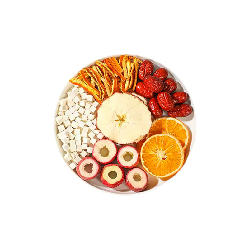 Apple Hawthorn Hot Orange Tea Bags 20g Sugar Free Fruit Herbal Tea preparation