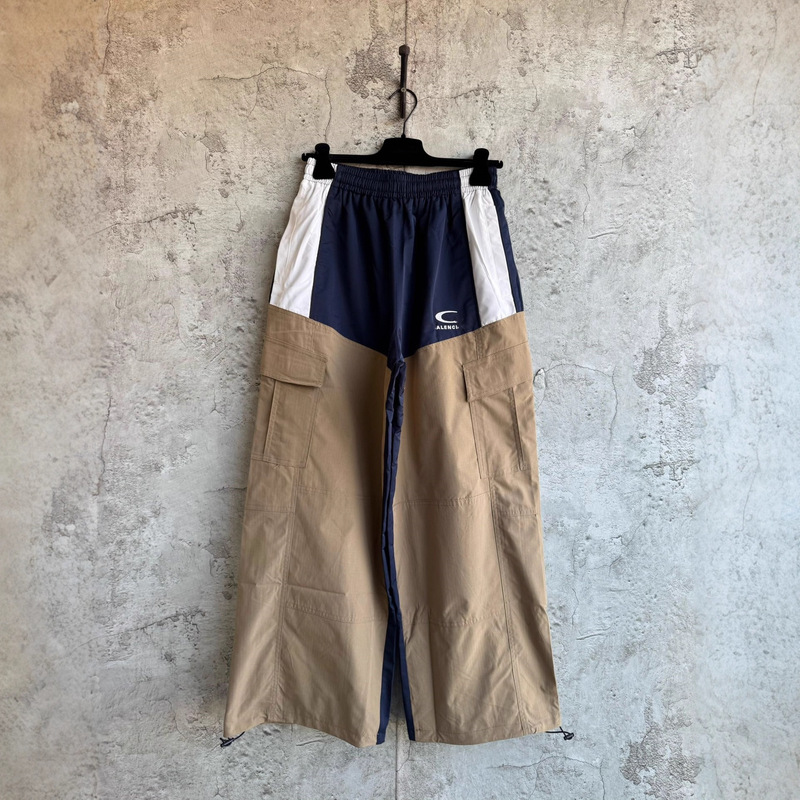 High Version Original Paris B Brand 25Ss Patchwork Sports Pants Loose Fit Fashion Versatile Unisex