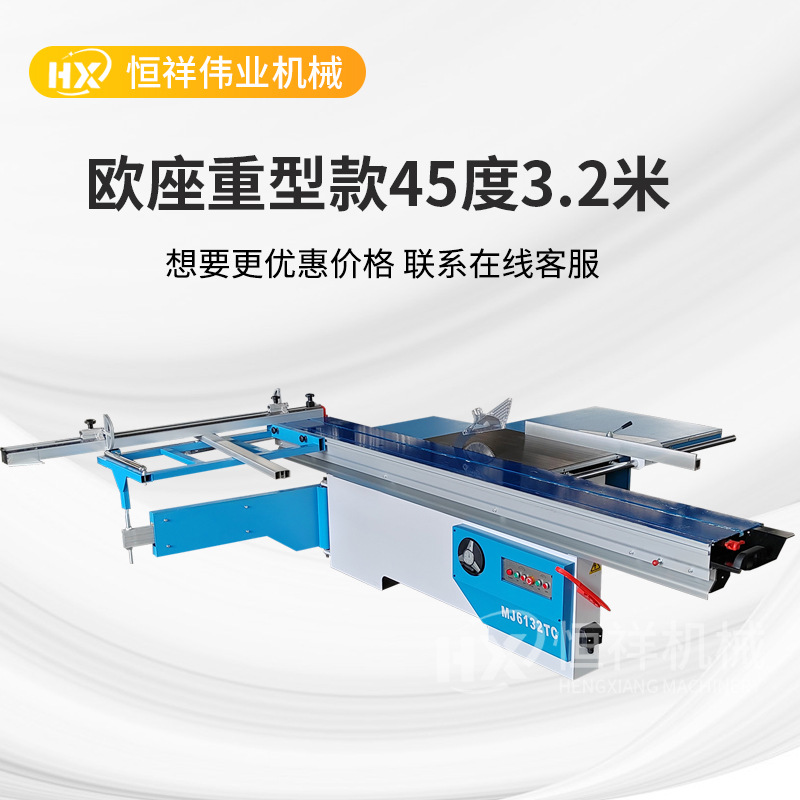 Sierra de mesa de empuje de precisión de corte automático de Marsh