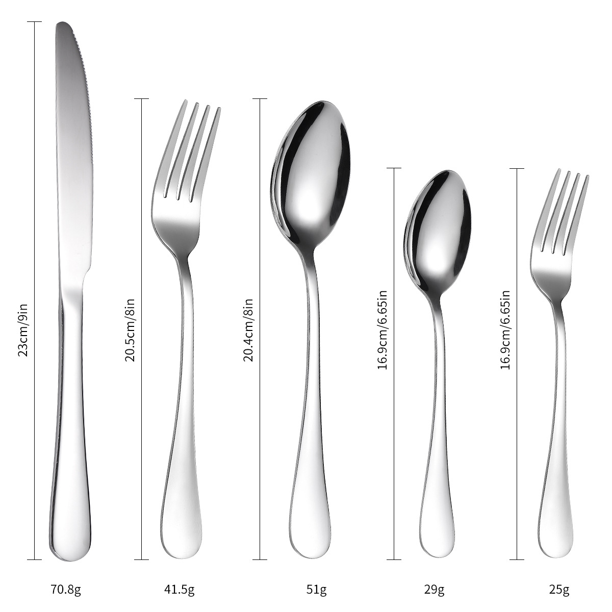 Cross-border supply stainless steel tableware set of 30 pieces creative home use hotel western dinner steak gold knife fork spoon