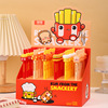 new soft rubber hamburger fries pressing pen cartoon st black gel pen student cute brush pen creative stationery