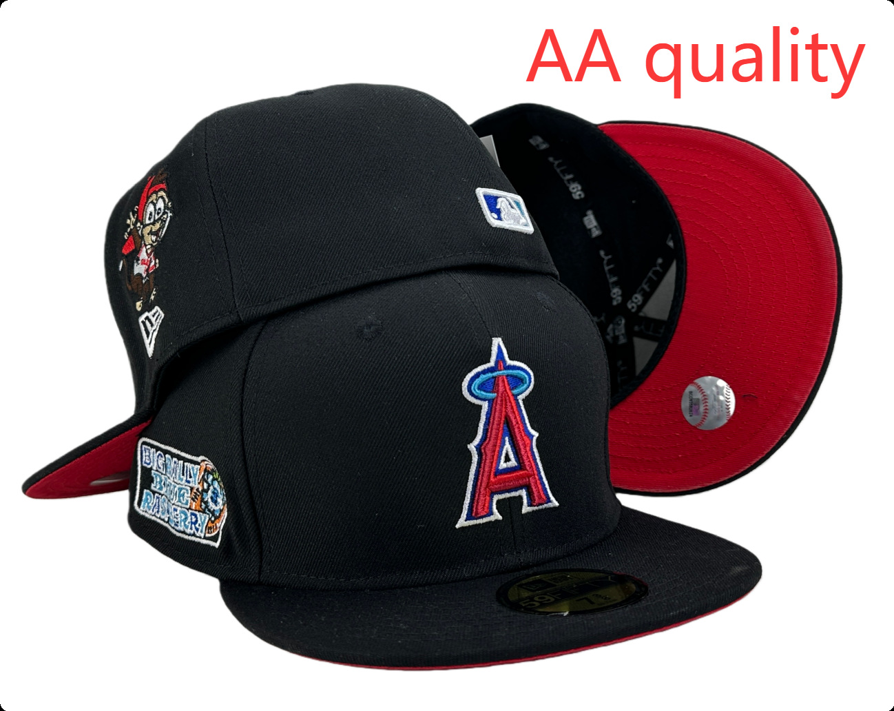 Gorra de béisbol de la liga de equipos de comercio exterior transfronterizo, novedad 2026, superventas, con patrón AA, de ala plana, a la moda y de talla estándar.