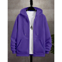 Q 25502 Fleece hooded men's sweatshirt ������ͷ��ñ����