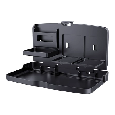 Foldable Dining Table for Use in the Car, Dining Table, Small Table Behind the Seat, Dinner Plate, Self-Driving Car Supplies (Car table board) - large-dining-table-foldable