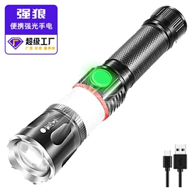 头灯头戴电筒;手电筒;提灯