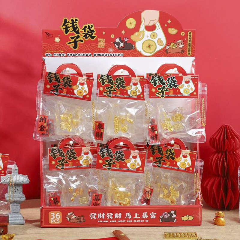 Mini Stress Relief Toy in the Shape of a Money Bag, Suitable as a Birthday Gift for Girls and Children