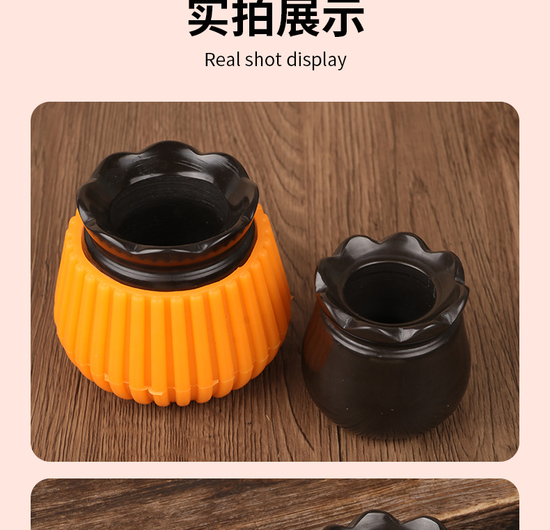 Bian Stone Moxibustion Jar with Lotus Rim Anti-Scald Design Gua Sha Cup Home Warming Therapy Set specifications