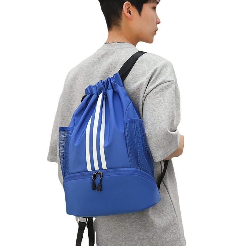 Bolsa de baloncesto mochila de entrenamiento bolsa de bádminton mochila de los hombres bolsa de fútbol de gran capacidad para mujeres impresión al aire libre logotipo personalizado