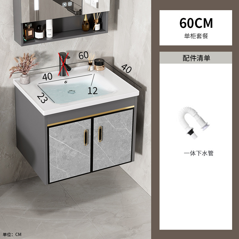 60 gabinetes de cerámica + agua